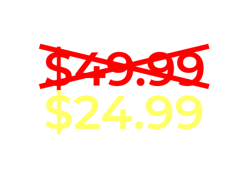 49.99 A 24.99